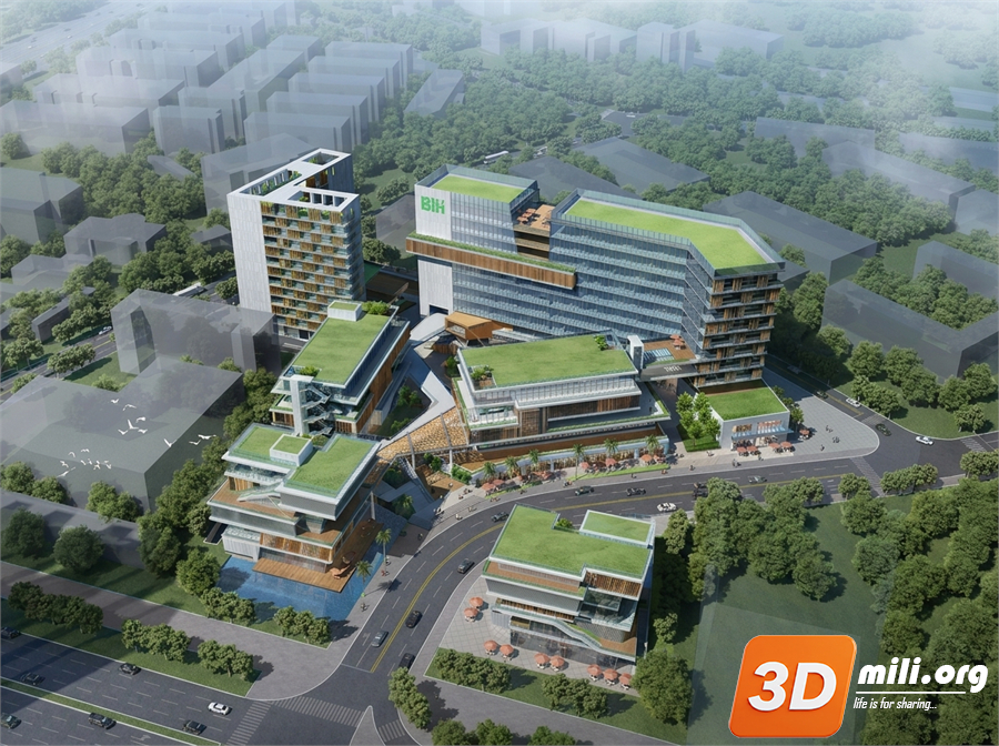 Outdoor Building Skp Files